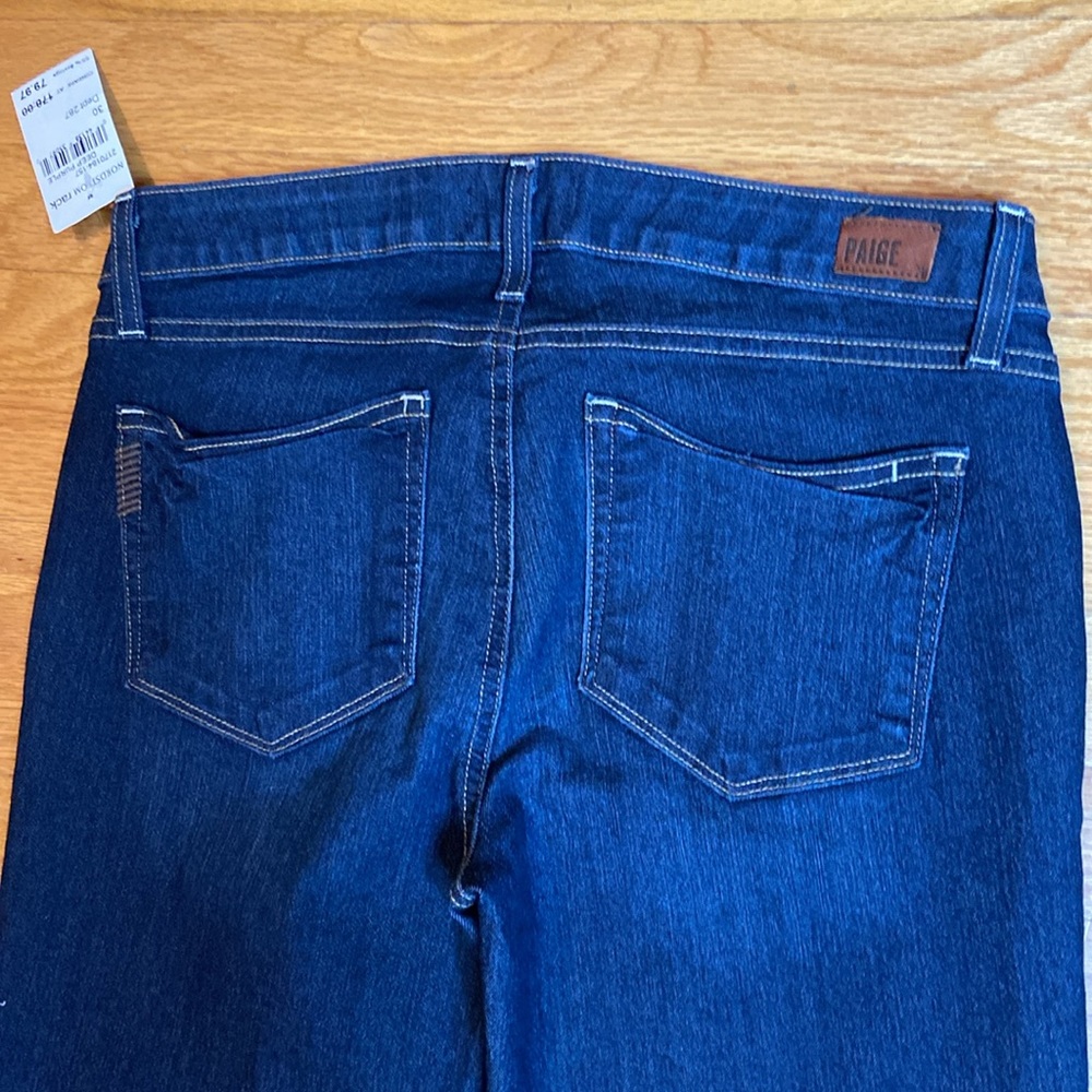 PAIGE Deep Purple Kylie Crop Jeans. Size 30 - Picture 6 of 11